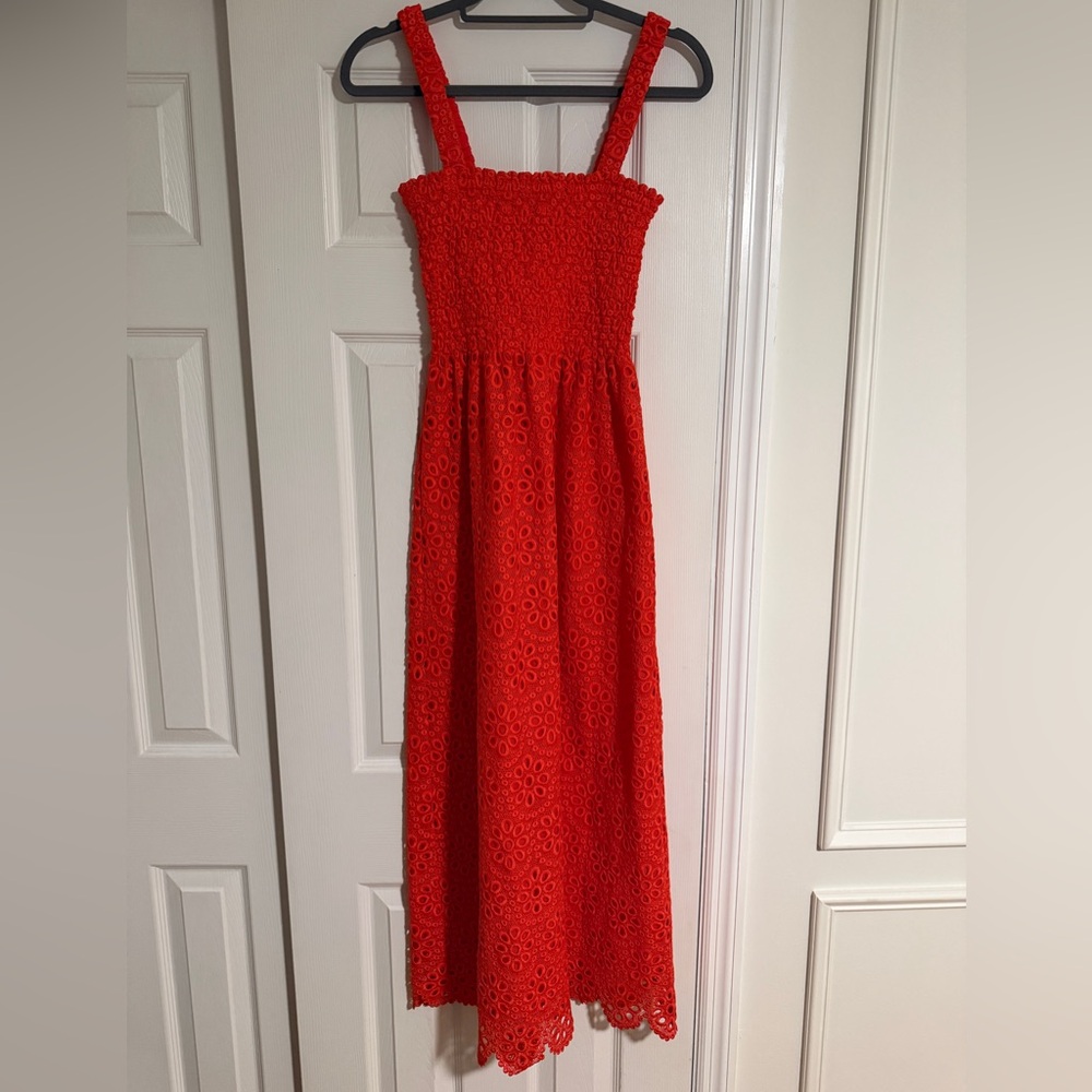 Hill House Anjuli Nap Dress in Poppy Lace - Picture 2 of 3
